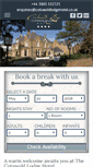 Mobile Screenshot of cotswoldlodgehotel.co.uk